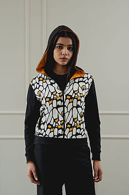Reversible Hooded Top